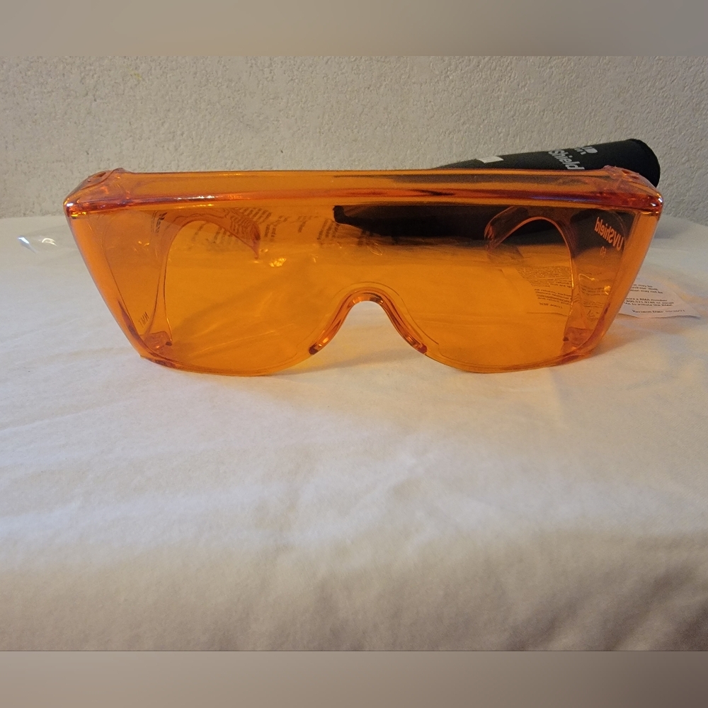 NOIR UV Shield Orange U60 Fit Overs Low Vision UV Protection Tinted Lenses brand